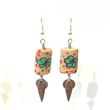 Load image into Gallery viewer, Desert Flower Dangle Earrings