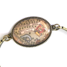 Load image into Gallery viewer, Buckingham Palace Vintage Map Bracelet