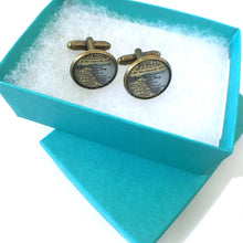 Load image into Gallery viewer, Dublin Vintage Map Cufflinks