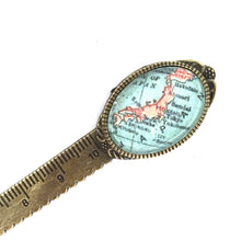Load image into Gallery viewer, Japan Vintage Map Ruler and Bookmark