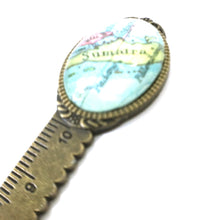 Load image into Gallery viewer, Sumatra Vintage Map Bookmark