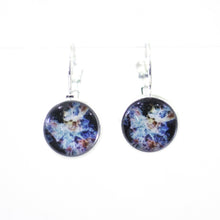 Load image into Gallery viewer, Copy of Super Nova 12mm Glass Dome Cabochon Dangle Earrings // Gift Under $25