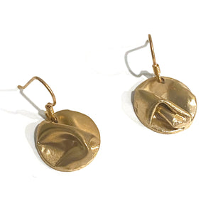 Nerida Bronze Earrings