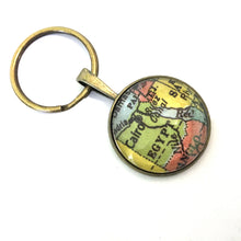 Load image into Gallery viewer, Egypt Vintage Map Small Pendant