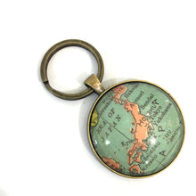 Load image into Gallery viewer, Japan Vintage Map Large Pendant