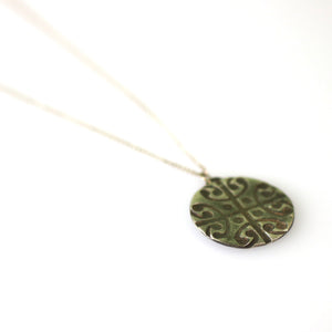 Round Shield Necklace // Game of Thrones Inspired Pendant // Perfect Gift for Her