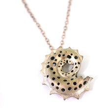 Load image into Gallery viewer, Seashell and the Sun a Pendant Inspired from the Beach in Bronze